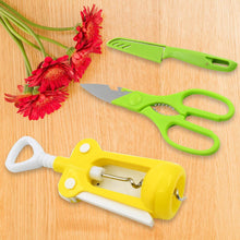Multifunction Kitchen Tool Set – Stainless Steel & Plastic Knife and Scissors - dailyneed.life