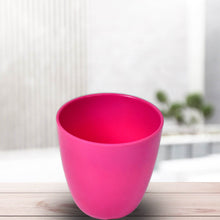 Plastic Flower Valencia (Pot) Home and Outdoor (1 Pc/Mix Colour) - dailyneed.life