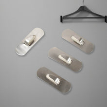 Self- Adhesive Hooks, Heavy Duty Wall Hooks Hangers Stainless Steel Waterproof Sticky Hooks for Hanging Robe Coat Towel Kitchen Bathroom and. - dailyneed.life