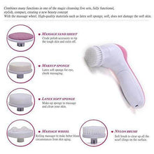 5-in-1 Smoothing Body & Facial Massager (Pink) - dailyneed.life