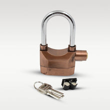 Security Alarm Metallic Lock System with 3 Keys (1 Set / Mix Color) - dailyneed.life