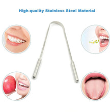 Tongue Cleaner For Kids & Adults | Tongue Scraper For Bad Breath, Maintain Oral Hygiene for Daily Use | for Fresh Breath & Bacteria Removal | Improved Taste (Steel, Copper, Tongue Cleaner / 1 Pc) - dailyneed.life