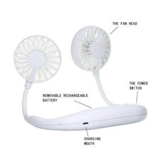 Hands-Free Wearable Neckband Fan - dailyneed.life