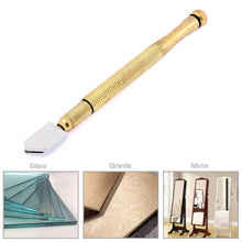 Metal Glass Cutter, Gold - dailyneed.life