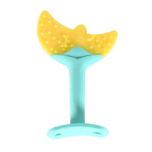 Baby Silicone Teether, Fruit Teether for Toddlers,100% Food Grade Silicone Teether, Non-Toxic & Latex Free Suitable for Kids Above 3 Months Sunflower, Moon Shape(1 Pc) - dailyneed.life