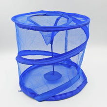 Mesh up Laundry Hamper, Foldable Portable Cylindrical Dirty Clothes Basket for Bedroom, Kids Room, College Dormitory and Travel - dailyneed.life