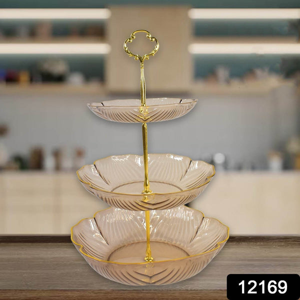 3 Layer Snack Rack, Basket Stand Holder (1 Pc) - dailyneed.life
