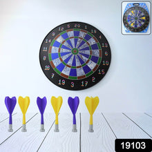 Magnetic Dart Board Game Set with 6 Soft-Tip Darts - dailyneed.life
