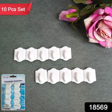 Small Adhesive Hooks for Wall Hanging Adhesive Hooks (10 pcs Set) - dailyneed.life