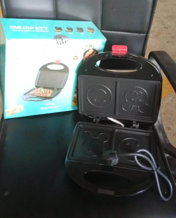 Double Sided Heating 750W Electric Sandwich Maker (1 Pc) - dailyneed.life