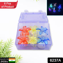 Fiber Optic Light, Mini Color Change LED Table Centerpieces, Light Up Candle, Diwali - Pack of 6 - dailyneed.life