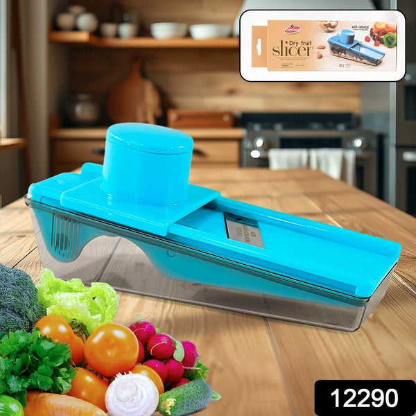 2-in-1 Multipurpose Vegetable & Dry Fruit Slicer (1 Pc) - dailyneed.life