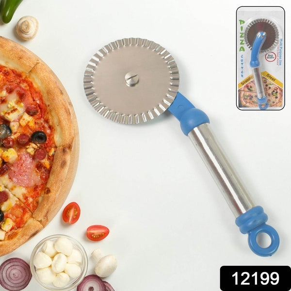 Multi Purpose Use Curly Pizza Cutter / Pastry Cutter / Sandwiches Cutter (1 Pc) - dailyneed.life