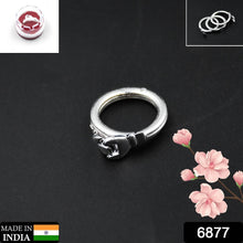 Three Interlocking Rings, Rings for Women and Girls Silver Ring | Valentine Ring, Rings Silver Toned Finger Ring for Women | Birthday Gift For girls and women Anniversary Gift for Wife, Friendship Ring. - dailyneed.life