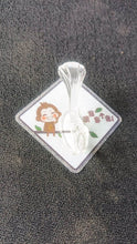 Cute Cartoon Print Transparent Wall Hook with Self-Adhesive Back (1 Pc) - dailyneed.life