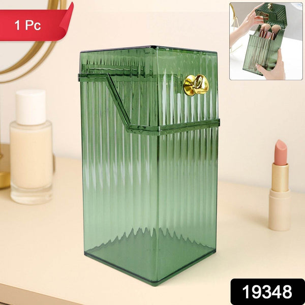 Square Plastic Storage Box with Flip Lid (1 Pc) - dailyneed.life