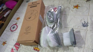 Dish Scrubber with Soap Dispenser, Soap Dispensing Dish Brush Set, Dishwashing Brushes Kitchen Scrub Dish Wand for Dishes Sink Pot Pan Cleaning and Washing,1 Handle,3Refill Replacement Head - dailyneed.life