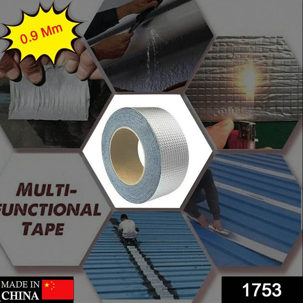 Self-Adhesive Heat-Resistant Aluminum Foil Tape – High-Temperature Insulation Duct Roll (0.9mm) - dailyneed.life