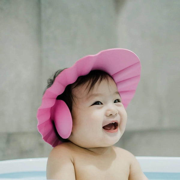 Soft Adjustable Baby Shower Cap – Splash-Proof Eye & Ear Protection for Bath Time - dailyneed.life
