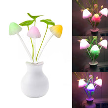 LED Dream Night Light, Auto ON / Off Sensor Mushroom Lamp (Multicolor) - dailyneed.life