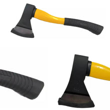 Fiberglas's Body Rubberised Handle Wood Cutting Axe - dailyneed.life