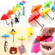 Multipurpose Umbrella Key Hat Holder Wall Hanging Hook Multicolor - dailyneed.life