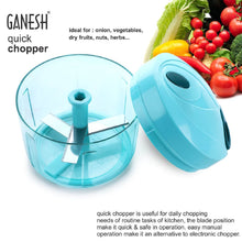 Ganesh Quick Vegetable Chopper (1 Unit Chopper)(725 Ml) - dailyneed.life