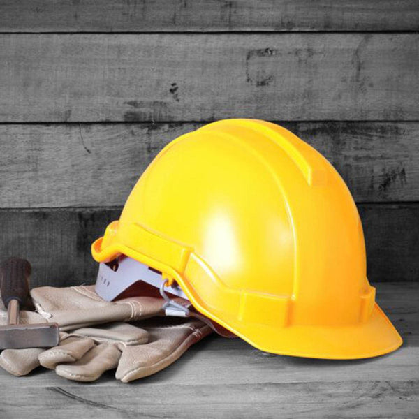 Yellow Plastic Hard Hat Construction Cap (1Pc Only) - dailyneed.life