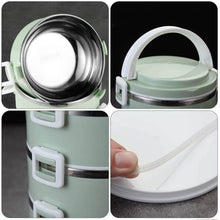 Multi Layer Stainless Steel Hot Lunch Box (2 Layer) - dailyneed.life