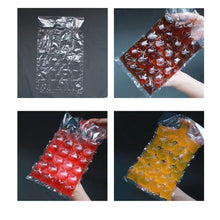 Disposable Ice Cube Bags, Stackable Easy Release Ice Cube Mold Trays Self-Seal Freezing Maker,Cold Ice Pack Cooler Bag for Cocktail Food Wine - dailyneed.life