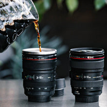 Plastic Camera Lens Stainless Steel Coffee Mug - dailyneed.life