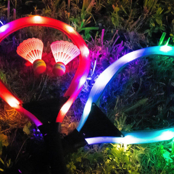 Led Badminton Set For Playing Purposes Of Kids And Children’s. - dailyneed.life