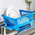 Plastic Sink Dish Drainer Drying Rack (With Brown Box) ( MOQ :- 6 Pc) - dailyneed.life