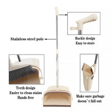 Handle Dustpan and Brush for Sweeping & Cleaning Dust Pan and Broom Handled, Supdi - dailyneed.life