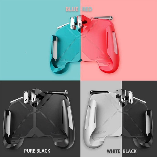 Portable Mobile Game Pad Controller with 4 Triggers For All Games Use of Survival Mobile Controller - dailyneed.life