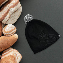 Men's and Women's Skull Slouchy Winter Woolen Knitted Black Inside Fur Beanie Cap. - dailyneed.life