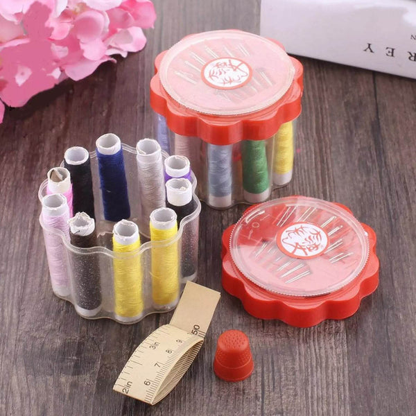 24 Pc Sewing Box used in storing of thread roles and sewing stuff including all home purposes. - dailyneed.life