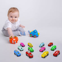 Super City Car Racer Toy For Boys and Girls Pull Push Vehicle Car (Set Of 12Pcs) (Multicolor) - dailyneed.life