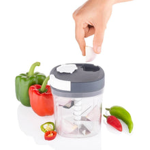 2 in 1 Handy Chopper & Slicer for Fruits, Veggies & Cheese - dailyneed.life