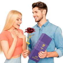 24k Gold Rose,hicoosee Gold Foil Plated Rose with LOVE Stand and Gift Box for Anniversary, Birthday, Wedding , Christmas ,Thanks giving - dailyneed.life