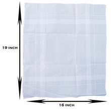 Men's King Size Formal Handkerchiefs for Office Use - Pack of 12 - dailyneed.life