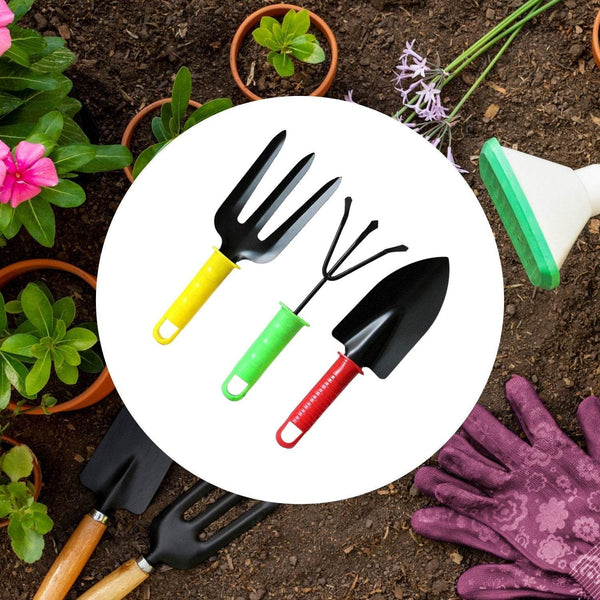 Colorfull Garden Tool Set Set of 3Pc - dailyneed.life
