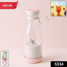 Blender Portable Juicer with 4 Blades 400 Ml Multicolor - dailyneed.life
