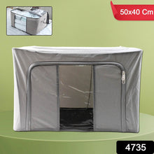 Storage Box with Lid, With Window (50×40 Cm / 1 Pc) - dailyneed.life