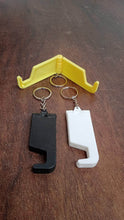 2 in 1 Plastic Keychain with Mobile Stand / Phone Holder (1 Pc / Multicolor) - dailyneed.life