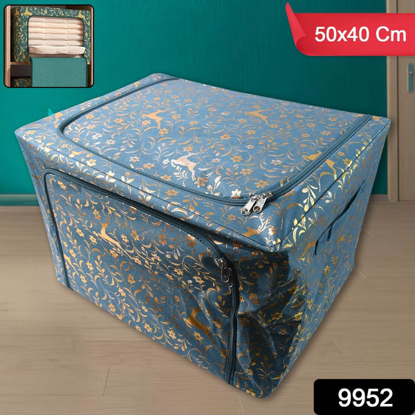 Zippered Closet Storage Box with Lid, With Window (50×40 Cm / 1 Pc) - dailyneed.life
