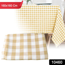 Reusable Table Cloth / Cover for Dining Picnic (160×160 Cm / 1 Pc) - dailyneed.life