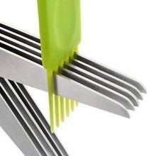 Stainless Steel 5-Blade Herb Scissors - dailyneed.life