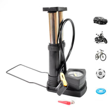 Foot & Portable & High Pressure Double-Cylinder Air Pump (1 Pc) - dailyneed.life