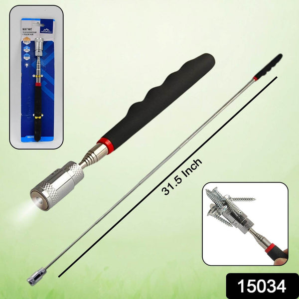 1 Pc Telescopic Pick up Tool Magnetic Mini LED Magnet Tool - dailyneed.life